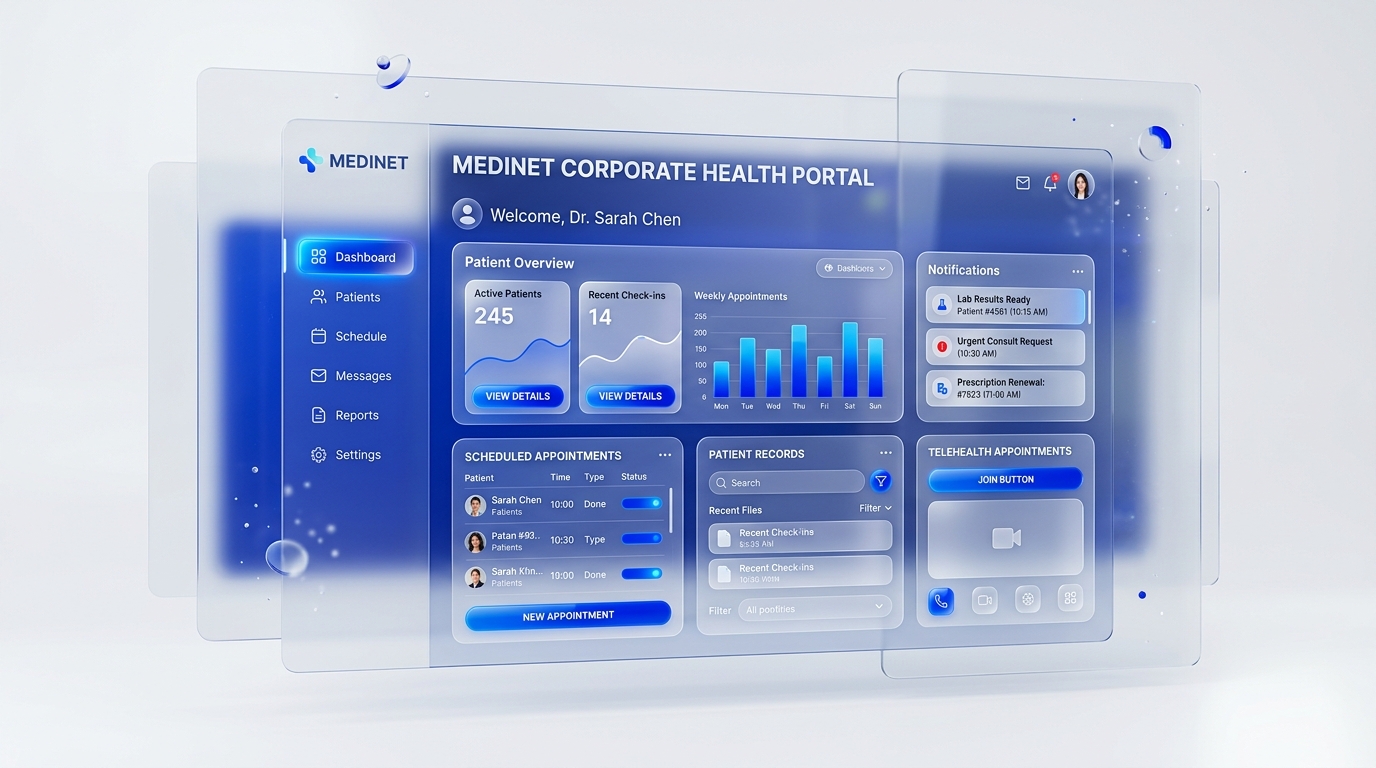 MediNet Corporate Portal